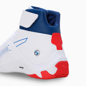 BMW M Motorsport A3rokart Mid Sneakers, PUMA White-Cool Cobalt, extralarge-IND
