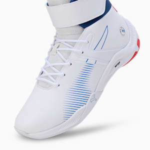BMW M Motorsport A3rokart Mid Sneakers, PUMA White-Cool Cobalt, extralarge-IND