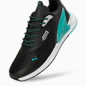 MAPF1 Zenonspeed Men's Motorsport Shoes, PUMA Black-Sheen Green, extralarge-IND