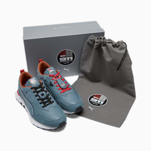 Porsche Legacy Rider FV 911 Sneakers, Slate Gray-PUMA White, extralarge