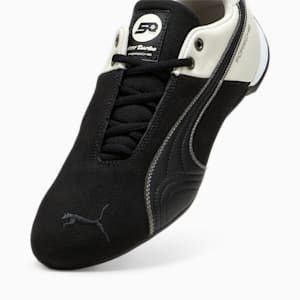 Porsche Legacy Future Cat Men's Motorsport Shoes, PUMA Black-Alpine Snow, extralarge