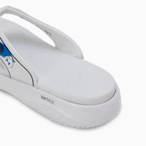 BMW MMS Softride Seave Men's Flip-Flops, Silver Mist-PUMA Black, extralarge-IND