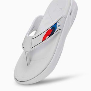 BMW MMS Softride Seave Men's Flip-Flops, Silver Mist-PUMA Black, extralarge-IND