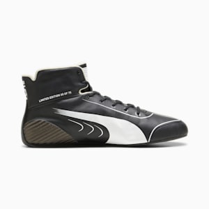 Tenis para conducir Mercedes-AMG PETRONAS Speedcat Pro George Russell de 75 años, PUMA Black-PUMA White, extralarge