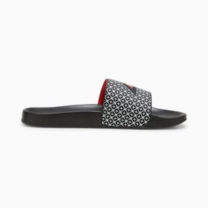 F1 Leadcat 2.0 Unisex Motorsport Slides, PUMA Black-Pop Red, extralarge-IND