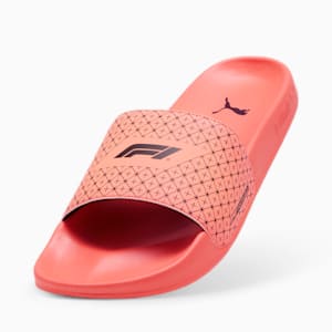 F1 Leadcat 2.0 Unisex Motorsport Slides, Nrgy Red-PUMA Black, extralarge-IND