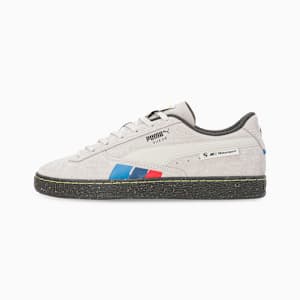 BMW M Motorsport Suede Sneakers, Vapor Gray, extralarge-IND