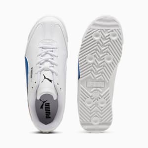Zapatillas BMW M Motorsport Roma Via para niños grandes, PUMA White-Warm White, extralarge