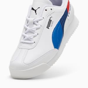 BMW M Motorsport Roma Via Big Kids' Sneakers, PUMA White-Warm White, extralarge