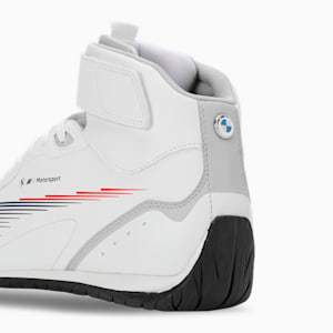 BMW M Motorsport Neo Cat Mid 2.0 Unisex Sneakers, PUMA White-Cool Light Gray, extralarge-IND