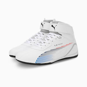 BMW M Motorsport Neo Cat Mid 2.0 Sneakers, PUMA White-Cool Light Gray, extralarge-IND