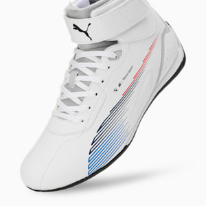 BMW M Motorsport Neo Cat Mid 2.0 Sneakers, PUMA White-Cool Light Gray, extralarge-IND