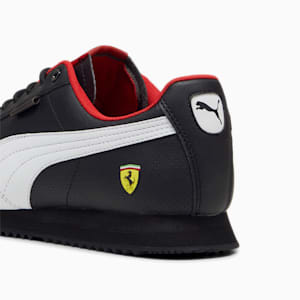 Scuderia Ferrari Roma Via Men's Sneakers, PUMA Black-PUMA White, extralarge