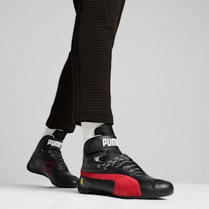 Scuderia Ferrari Future Cat Mid Motorsport Sneakers, PUMA Black-Rosso Corsa, extralarge-IND