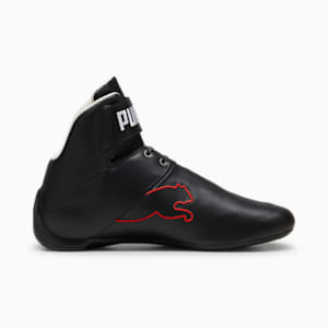 Scuderia Ferrari Future Cat Mid Men's Sneakers, PUMA Black-Rosso Corsa, extralarge