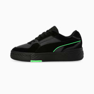 Mercedes-AMG Petronas F1® CA Pro Crush Men's Motorsport Sneakers, PUMA Black-Flat Medium Gray, extralarge-IND