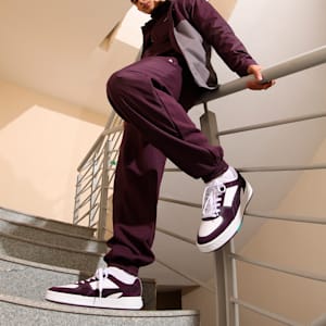 Mercedes-AMG Petronas F1® CA Pro Crush Motorsport Sneakers, PUMA White-Midnight Plum, extralarge-IND