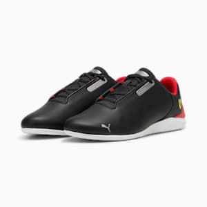 メンズ フェラーリ ドリフト キャット デシマ 2.0 ドライビングシューズ, PUMA Black-Rosso Corsa, extralarge-JPN