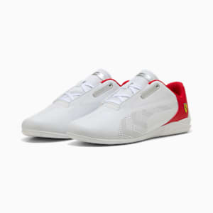 メンズ フェラーリ ドリフトキャット デシマ 2.0 ドライビングシューズ, PUMA White-PUMA White, extralarge-JPN