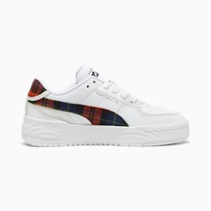Porsche Legacy CA Pro Tartan Sneakers, PUMA White-Redmazing, extralarge
