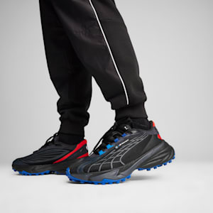 Sneakers BMW M Motorsport Spirex Homme, PUMA Black-Cool Cobalt-Pop Red, extralarge
