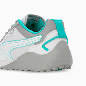 Mercedes-AMG Petronas F1® Speedfusion OG Men's Motorsport Sneakers, PUMA White- Team Silver, extralarge-IND