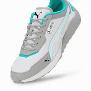 Mercedes-AMG Petronas F1® Speedfusion OG Men's Motorsport Sneakers, PUMA White- Team Silver, extralarge-IND