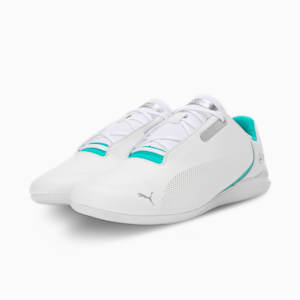 Mercedes-AMG Petronas F1® Drift Cat Decima 2.0 Unisex Motorsport Sneakers, PUMA White-Sheen Green, extralarge-IND