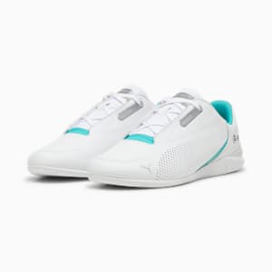 メンズ メルセデス MAPF1 ドリフト キャット デシマ 2.0 ドライビングシューズ, PUMA White-Sheen Green, extralarge-JPN