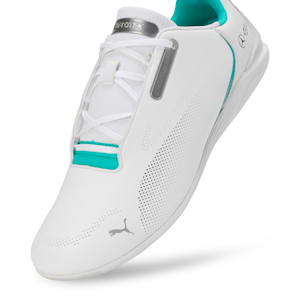 Mercedes-AMG Petronas F1® Drift Cat Decima 2.0 Unisex Motorsport Sneakers, PUMA White-Sheen Green, extralarge-IND