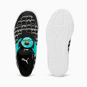 Mercedes-AMG Petronas F1® Slipkart Kid's Motorsport Sneakers, PUMA Black-PUMA White, extralarge-IND