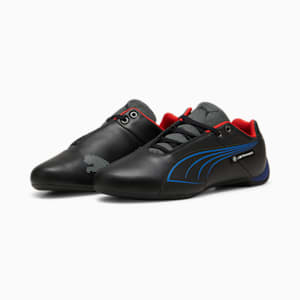 BMW M Motorsport Future Cat Driving Shoes, PUMA Black-Shadow Gray, extralarge