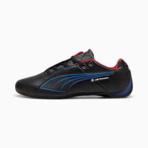 BMW M Motorsport Future Cat Driving Shoes, PUMA Black-Shadow Gray, extralarge