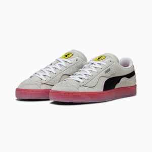 Scuderia Ferrari Suede Trippy Sneakers, PUMA White-PUMA Black, extralarge
