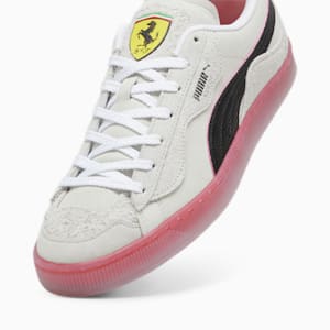 Scuderia Ferrari Suede Trippy Men's Sneakers, PUMA White-PUMA Black, extralarge