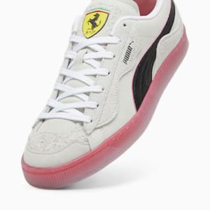 Scuderia Ferrari Suede Trippy Sneakers, PUMA White-PUMA Black, extralarge