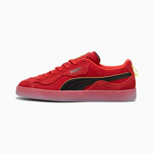 Scuderia Ferrari Suede Trippy Sneakers, Rosso Corsa-PUMA Black, extralarge