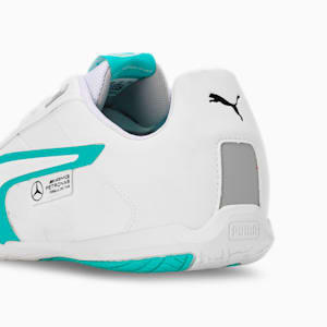 Mercedes-AMG Petronas F1® Tune Cat Unisex Motorsport Sneakers, PUMA White-Sheen Green, extralarge-IND