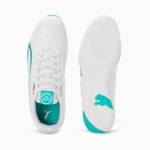 Mercedes-AMG Petronas F1® Tune Cat Unisex Motorsport Sneakers, PUMA White-Sheen Green, extralarge-IND