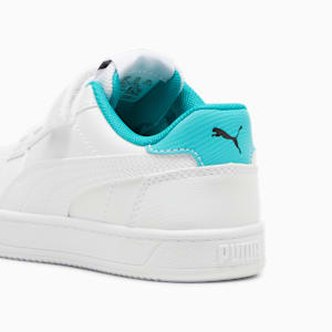 Mercedes-AMG Petronas F1® Caven 2.0 AC+ Little Kids' Sneakers, PUMA White-Sheen Green, extralarge