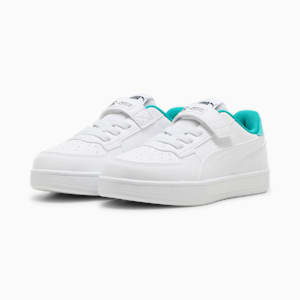 Tenis para niños pequeños Mercedes-AMG Petronas F1® Caven 2.0 AC+, PUMA White-Sheen Green, extralarge