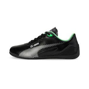 Mercedes-AMG Petronas F1® Neo Cat 2.0 Unisex Motorsport Sneakers, PUMA Black-Fizzy Green, extralarge-IND