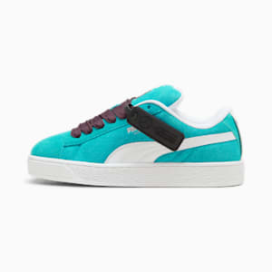 Mercedes-AMG Petronas F1® Suede XL Sneakers, Sheen Green-PUMA White, extralarge