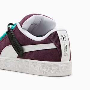 Sneakers Mercedes-AMG Petronas F1® Suede XL, Midnight Plum-PUMA White, extralarge