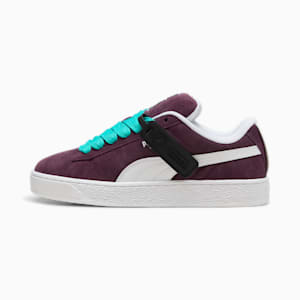 Sneakers Mercedes-AMG Petronas F1® Suede XL, Midnight Plum-PUMA White, extralarge