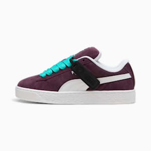 Tenis Mercedes-AMG Petronas F1® Suede XL, Midnight Plum-PUMA White, extralarge