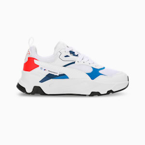 BMW M Motorsport Trinity Youth Sneakers, PUMA White-Pro Blue-Pop Red, extralarge-IND