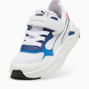 BMW M Motorsport Trinity Little Kids' Sneakers, PUMA White-Pro Blue-Pop Red, extralarge