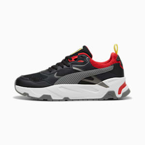 Scuderia Ferrari Trinity Sneakers Men, PUMA Black-Rosso Corsa, extralarge