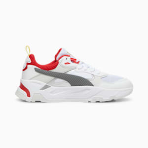 Scuderia Ferrari Trinity Sneakers Men, PUMA White-Rosso Corsa, extralarge